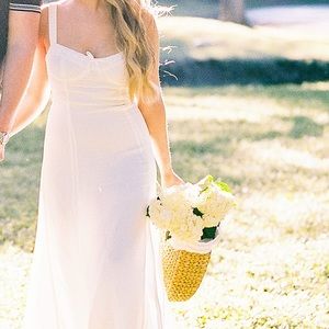 White Reformation Dress, Size 4